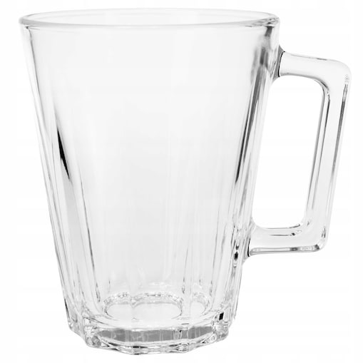 KUBEK SZKLANKI 6x 250 ml LUMINARC na herbatę kawę napoje latte zioła napoje