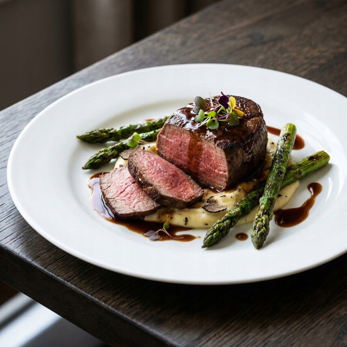 TALERZ OBIADOWY PŁYTKI PŁASKI BIAŁY 27cm CERAMICZNY OKRĄGŁY NA SZTUKI