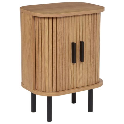 Szafka nocna BRADLEY Brązowy