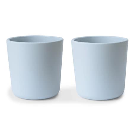 Mushie Kubeczki dla dzieci 225 ml 2-pak Powder Blue