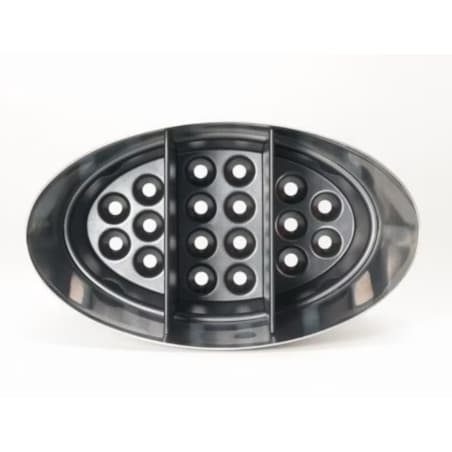 Pojemnik na narzędzia kuchenne stalowy, 21 × 12 × 16 cm, Oxo