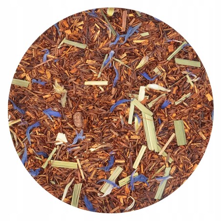 Herbata rooibos z czerwonokrzewu KHALAHARI o naturalnie cytrusowym smaku - herbata liściasta sypana mieszanka napar susz - gotowa na prezent upominek
