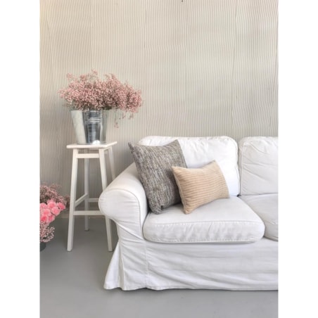 Szaro-Beżowa Poduszka Dekoracyjna Stella 50x50 - melanż