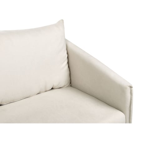 Sofa 2-osobowa beżowa MAURA