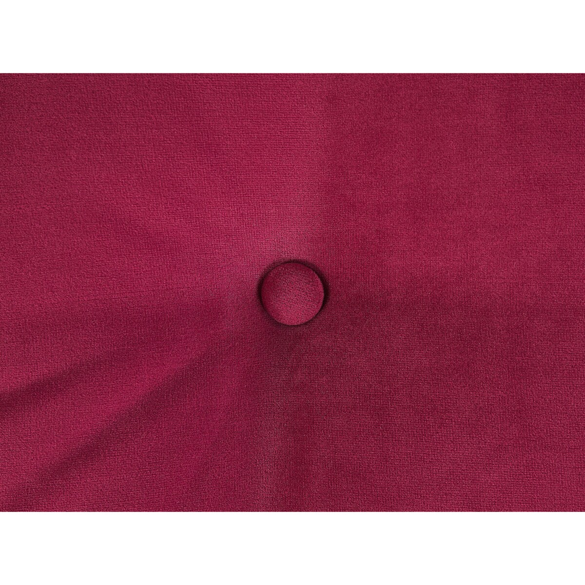 Sofa 3-osobowa welurowa burgundowa LENVIK