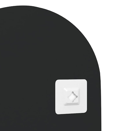 vidaXL Lustro ścienne, 30x70 cm, szklane, owalne