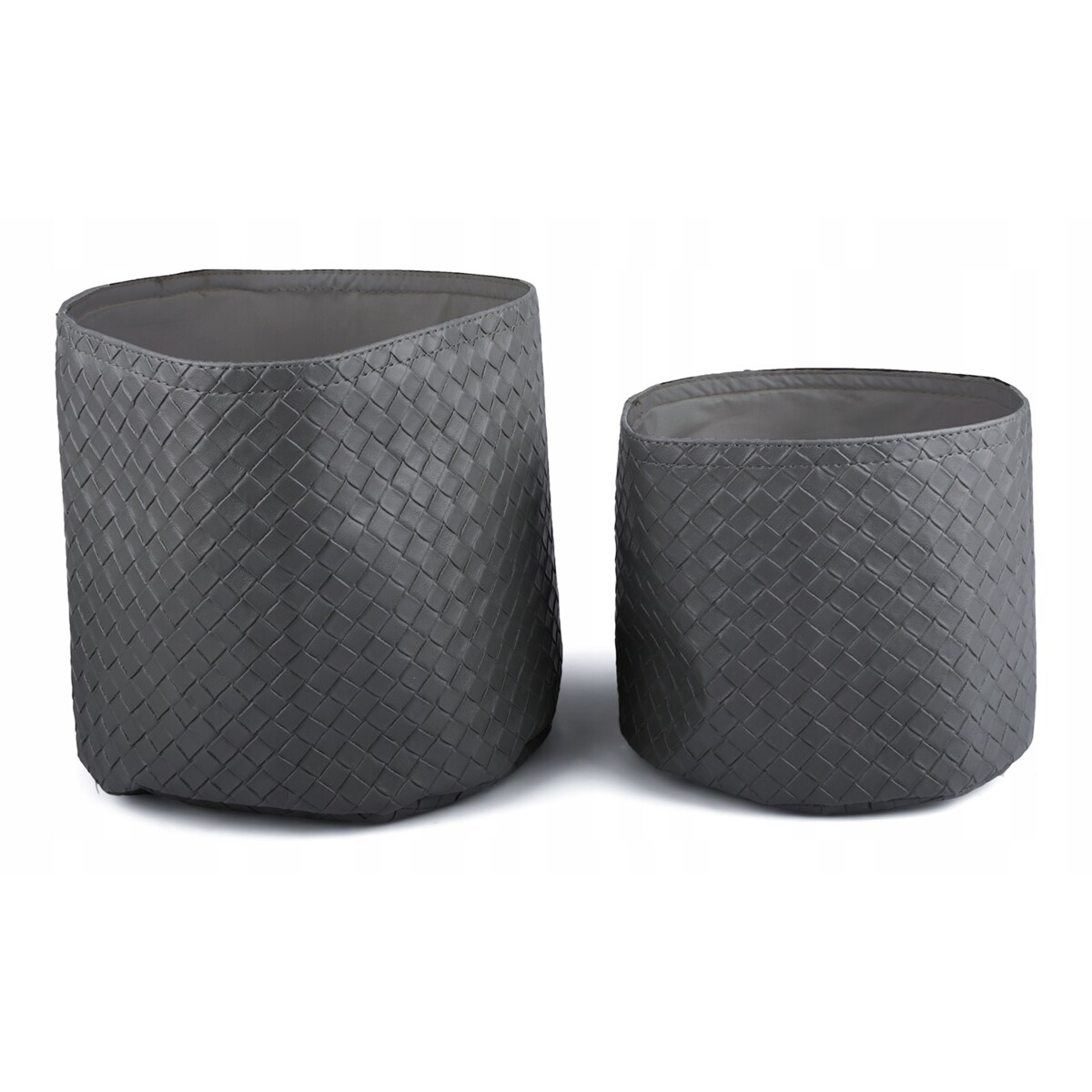 ORGANIZER eko-skóra, szary komplet