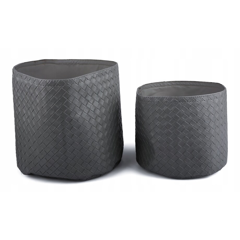 ORGANIZER eko-skóra, szary komplet