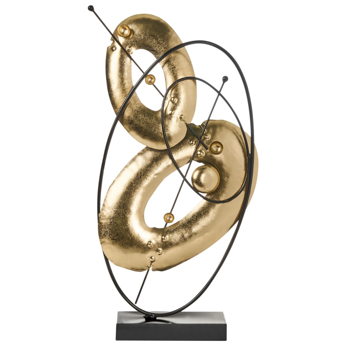 Figurka dekoracyjna LUSK Metal Złoty