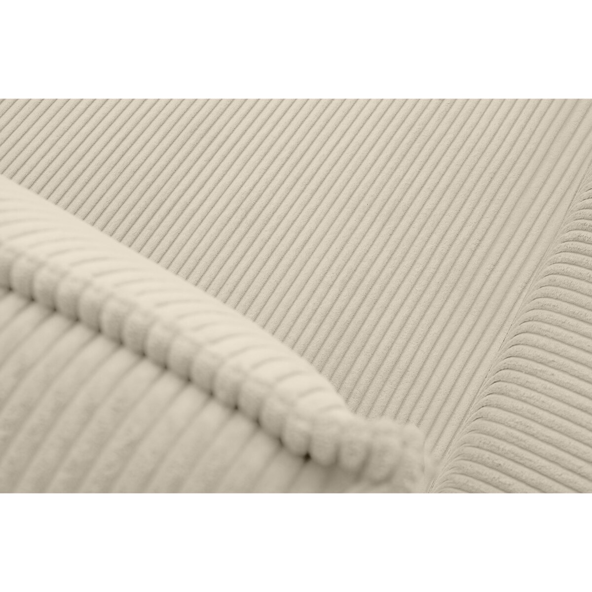 KONSIMO NAPI Sofa 3-osobowa z pojemnikiem pościel, kremowy