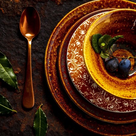 Spodek Vesuvius Amber 125 mm