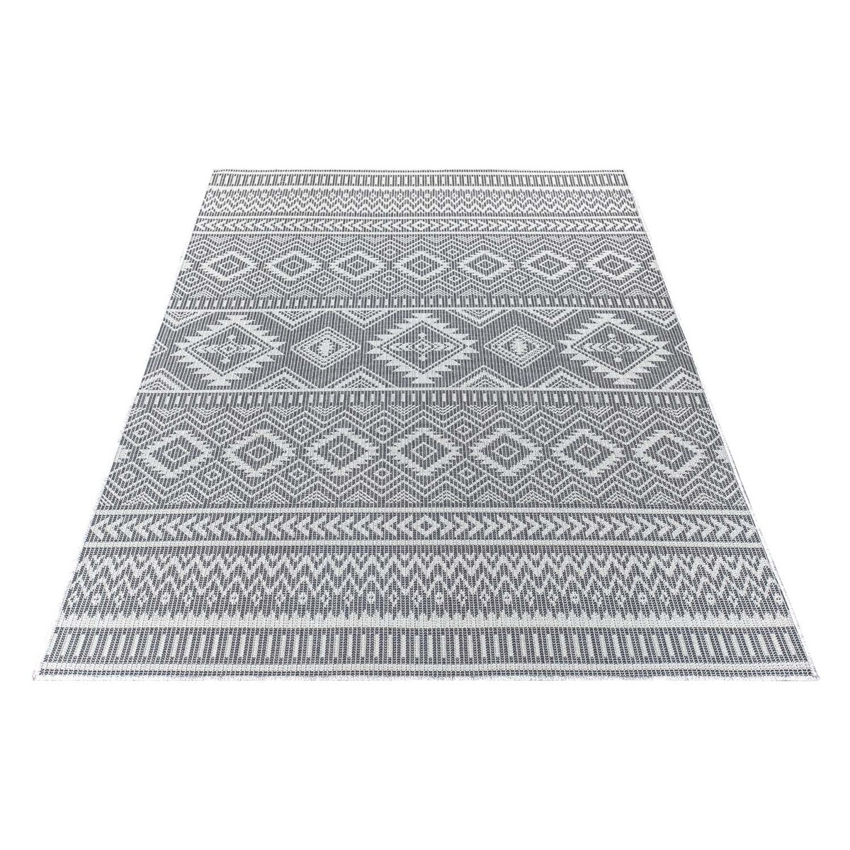 Dywan na zewnątrz i do wnętrz boho Paloa 35220 Antracyt 150x150