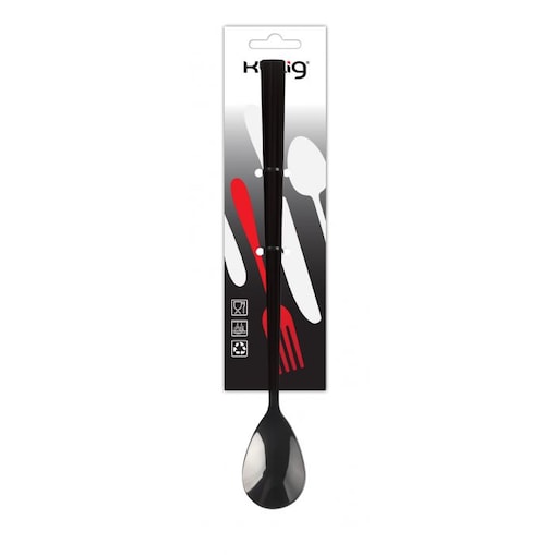 Łyżeczka coctailowa 3 sztuki Piano black zawieszka 29583