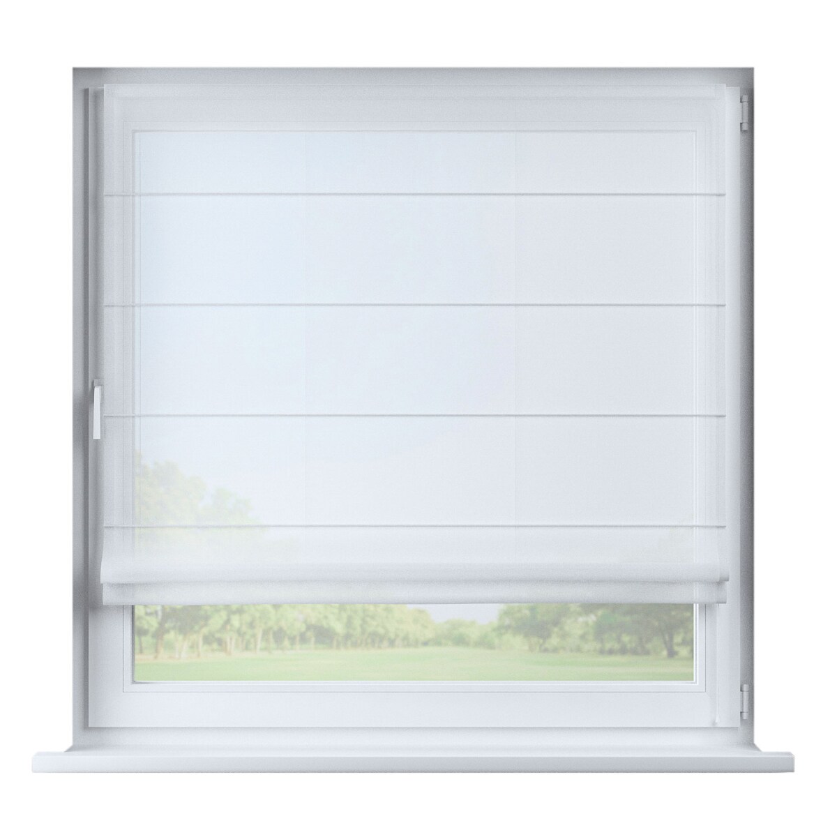 Roleta woalowa Siena 160x170 biały natural look