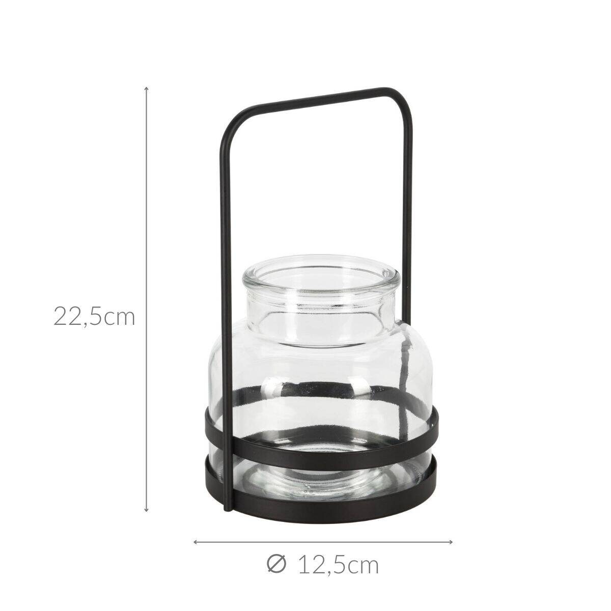 Świecznik na tealight, metalowy uchwyt