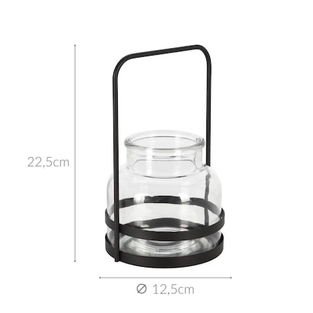 Świecznik na tealight, metalowy uchwyt