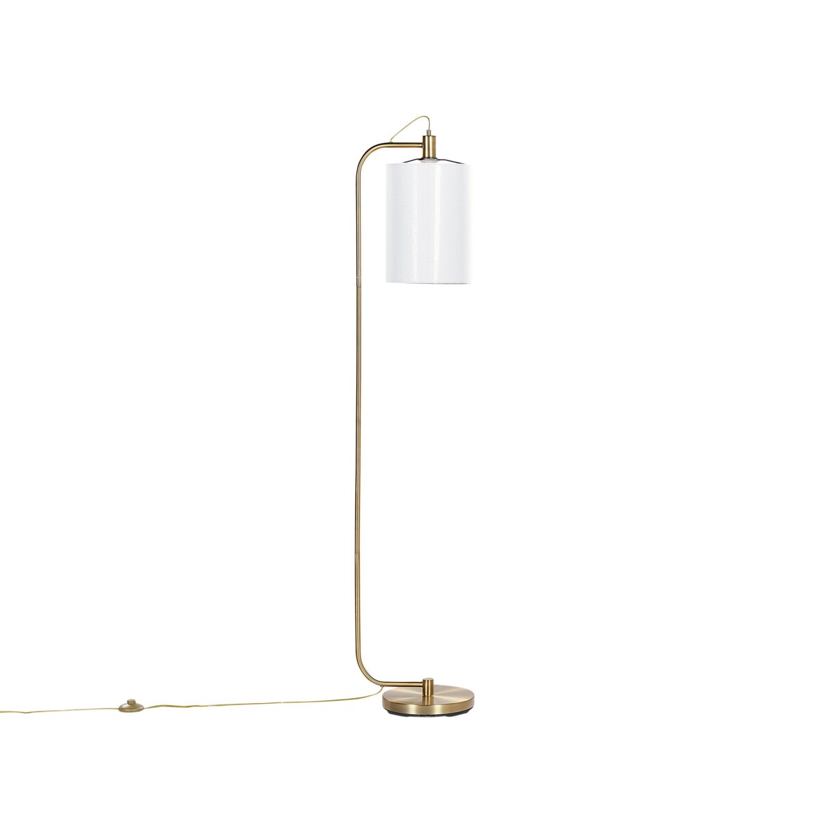 Lampa podłogowa metalowa miedziana LIBERIA