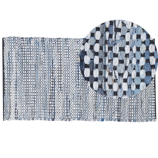 Dywan bawełniany 80 x 150 cm wielokolorowy ALANYA