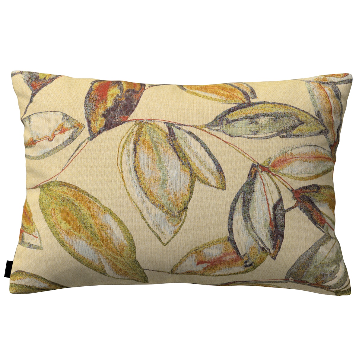 Poszewka Kinga na poduszkę prostokątną 60x40 kolorowe liście