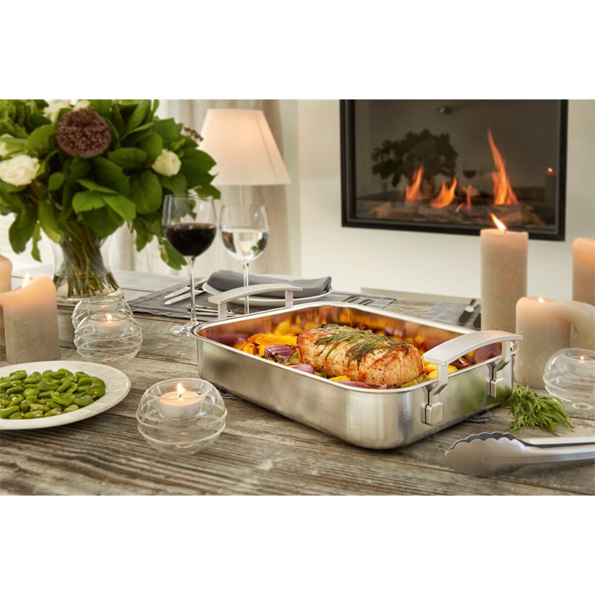 Blacha do pieczenia z rusztem Demeyere Industry 5 - 40 cm