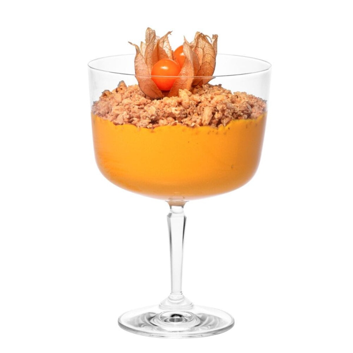 Pucharki Czarki do Lodów Deserów na Nóżce Duże Roma Komplet 4 szt Zestaw