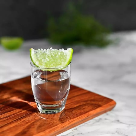 Kieliszki Ray Krosno 6 sztuk 50 ml Shot do Wódki Nalewek Likieru Zwężane