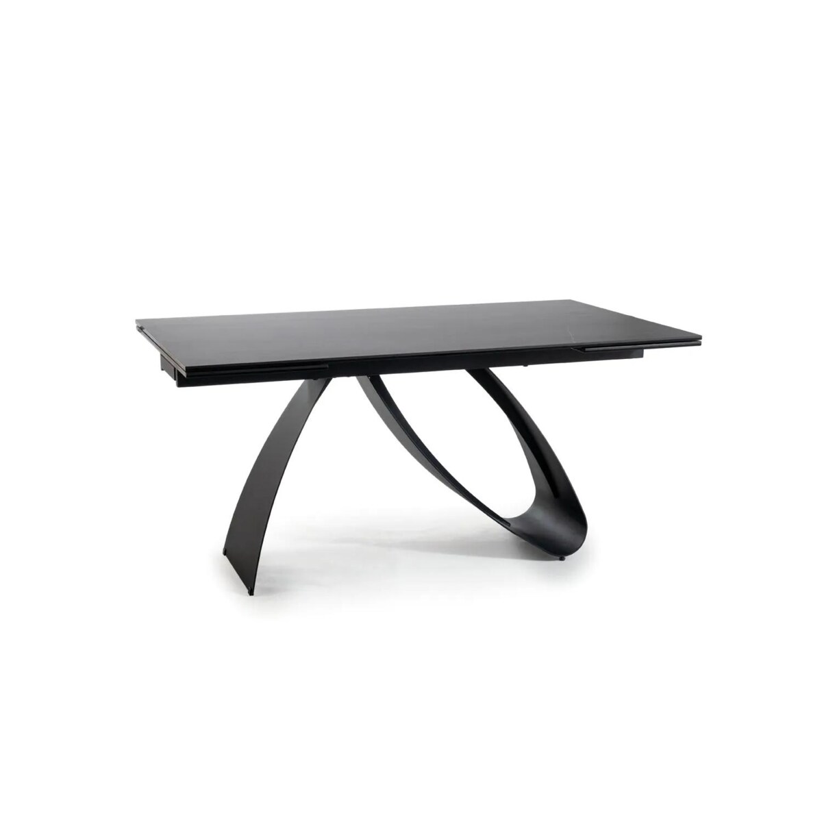 Stół rozkładany DIUNA CERAMIC 160(240)x90 czarny sahara noir