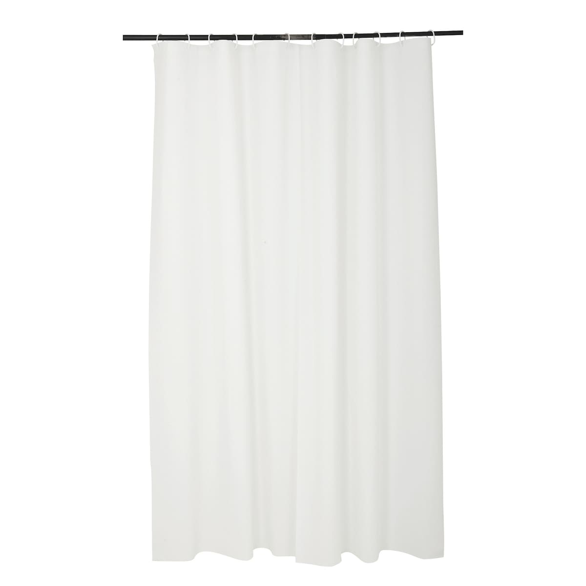 Zasłona prysznicowa VITAMINE SDB WHITE, 180 x 200 cm, biała