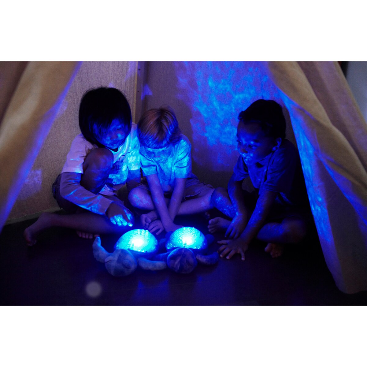 Projektor z pozytywką - Żółw podwodny różowy ECO - Cloud b® Tranquil Turtle™