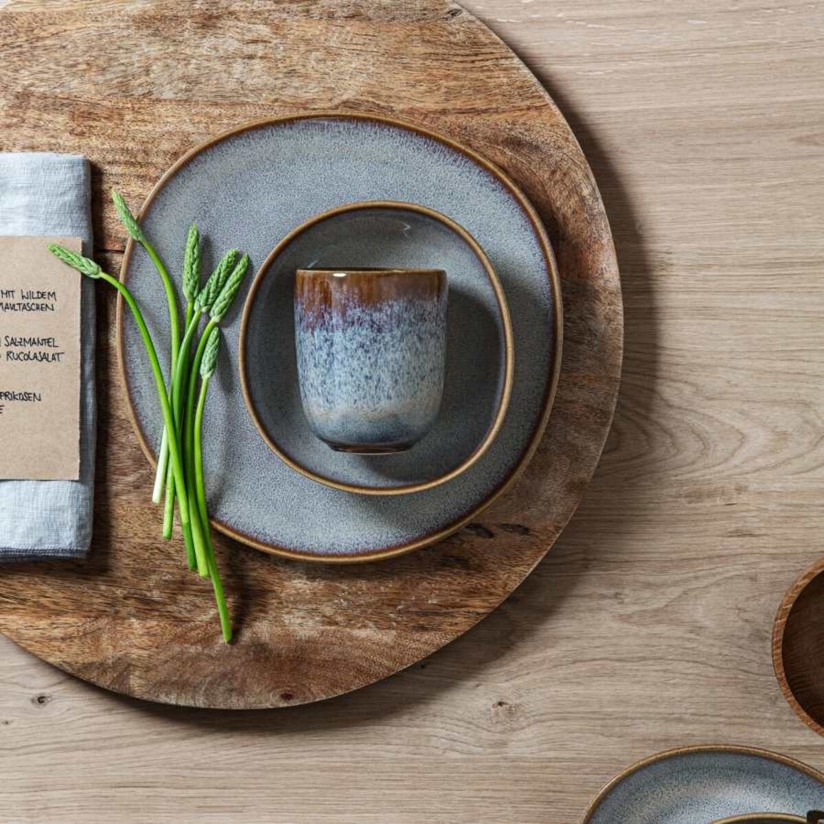 Kubek bez ucha Lave beige beżowy Like, 400 ml, Villeroy & Boch