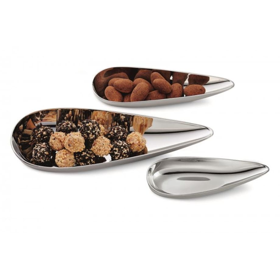Zestaw 3 miseczek BLOB - stal nierdzewna polerowana