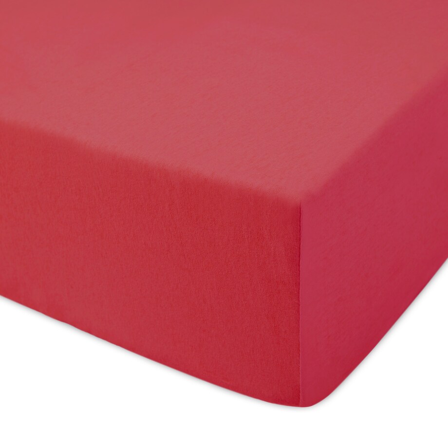 Prześcieradło jersey z gumką 40x90 kolor Koral