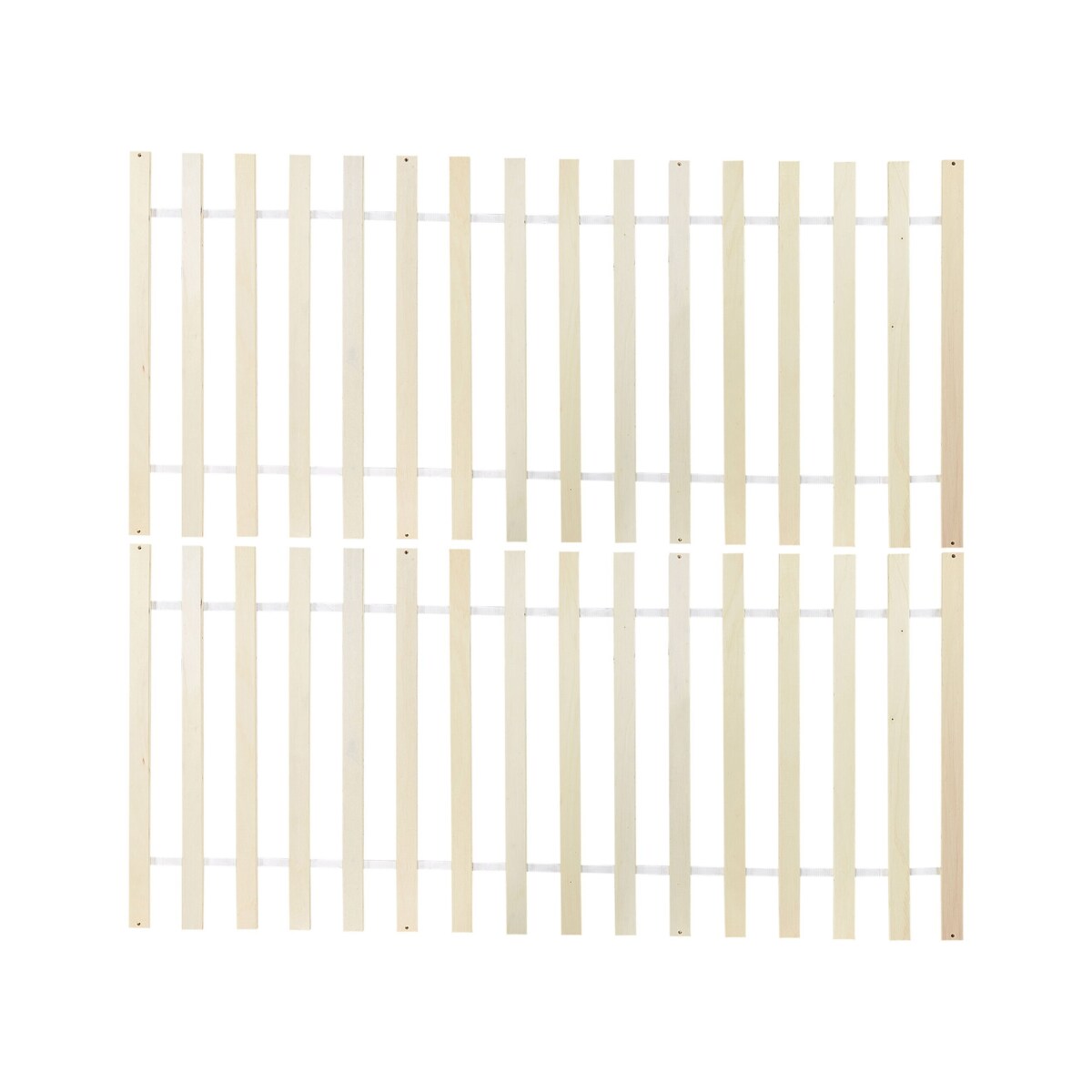 Łóżko drewniane 140 x 200 cm białe ROYAN