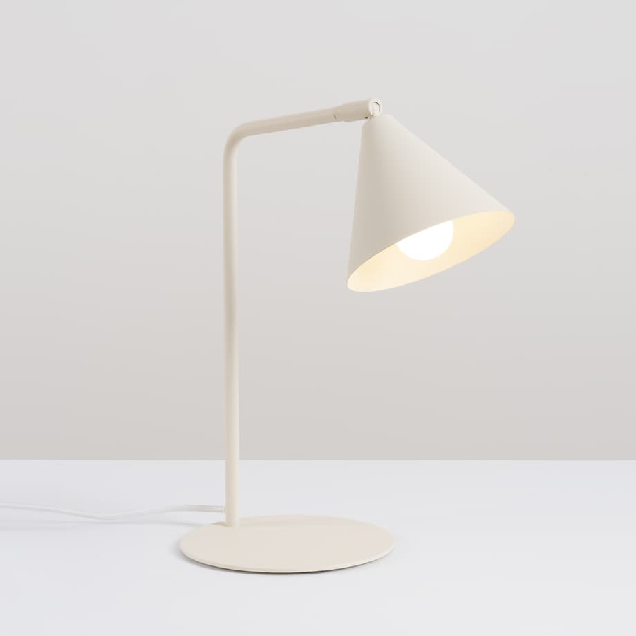 Lampa biurkowa NOX beżowa
