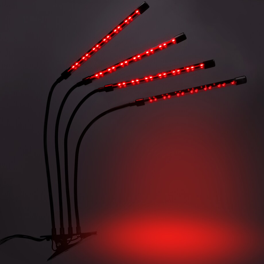 Lampa Led Do Wzrostu Roślin 80 Diod Timer 25 W Uprawa Roślin Do Domu Bez Zasilacza Sieciowego