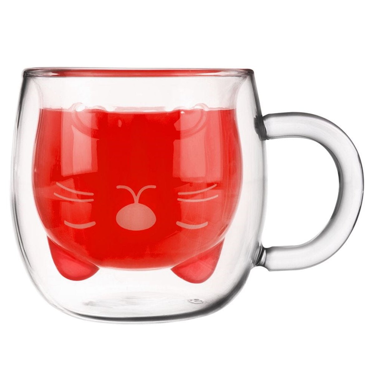 Szklanka Termiczna z Podwójną Ścianką Kotek 270 ml