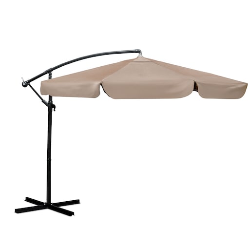 Parasol ogrodowy z wysięgnikiem pokrowiec 8 segmentów ø 350cm Plonos