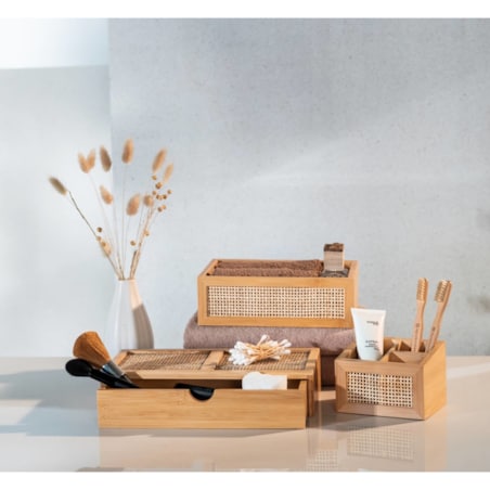 Taca na kosmetki ALLEGRE BAMBOO, 22 x 7 x 15 cm, WENKO