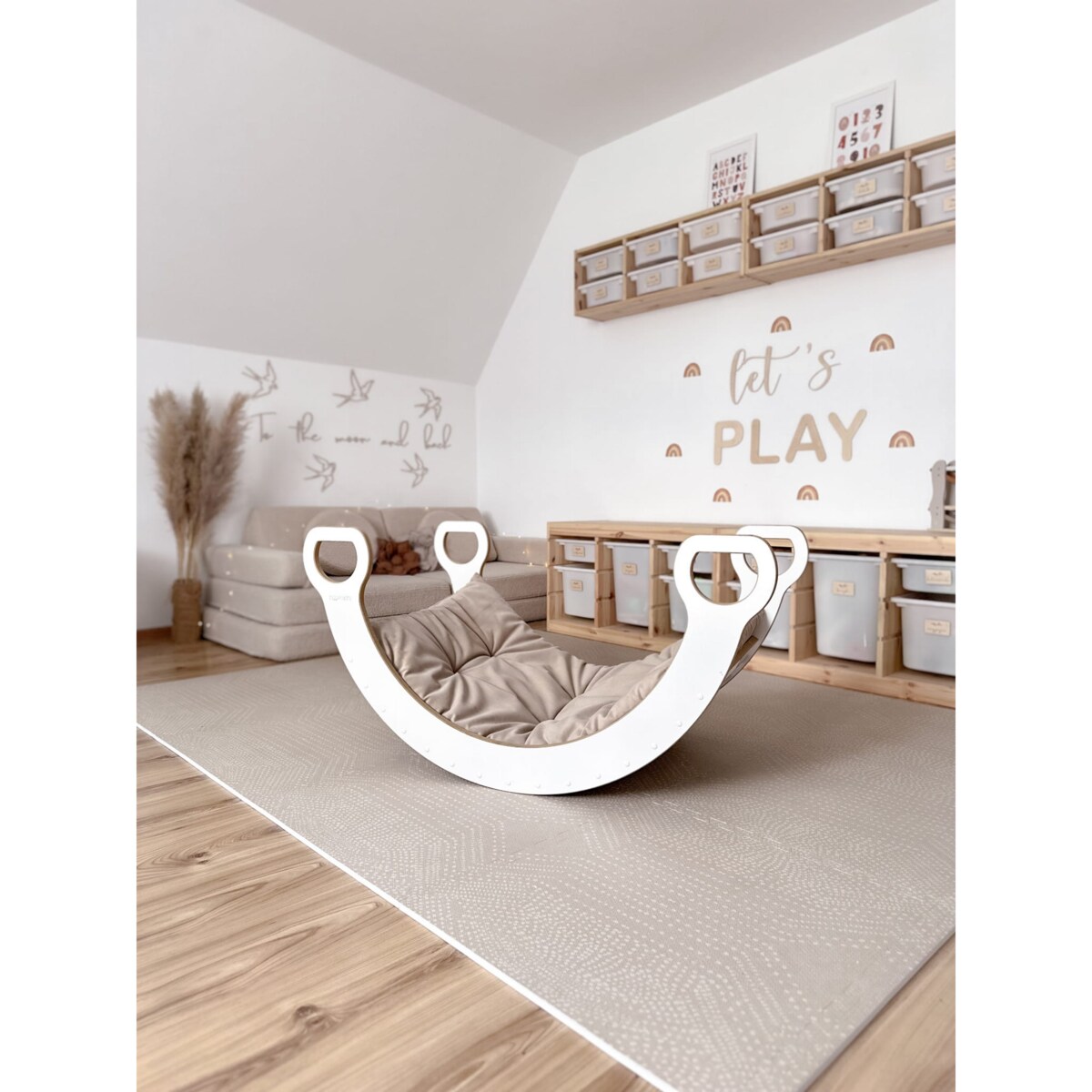 Poducha materac do DUŻEGO bujaka - BEŻOWY