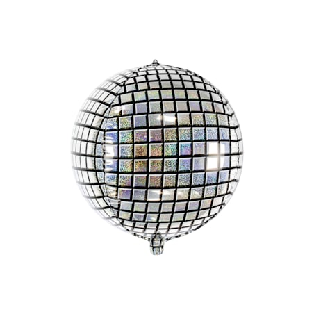 Balon foliowy Kula dyskotekowa, 40cm