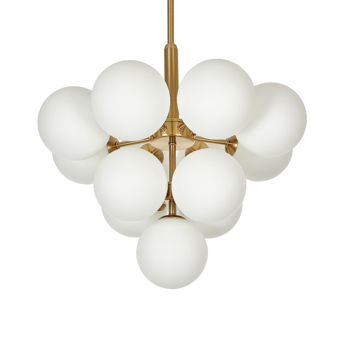 Lampa wisząca BIRRIE Metal Mosiężny