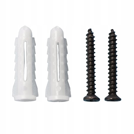 3 X Wieszak Łazienkowy Ścienny Do Łazienki Na Ręczniki Loft Czarny 60Cm