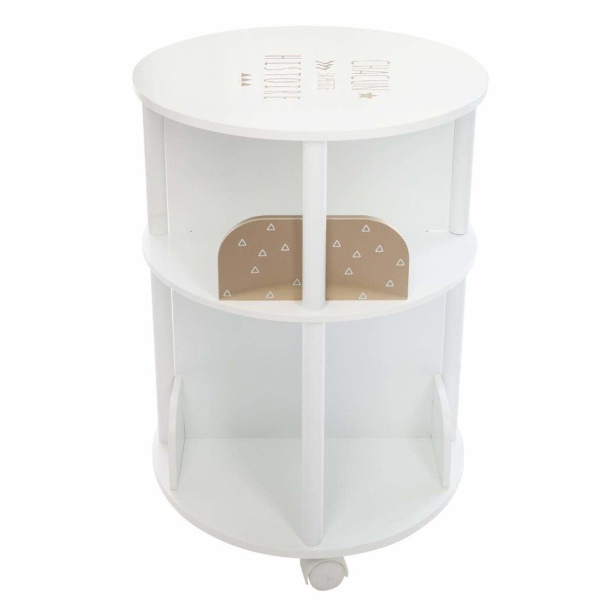 Regał na książki dla dzieci okrągły, Atmosphera for Kids