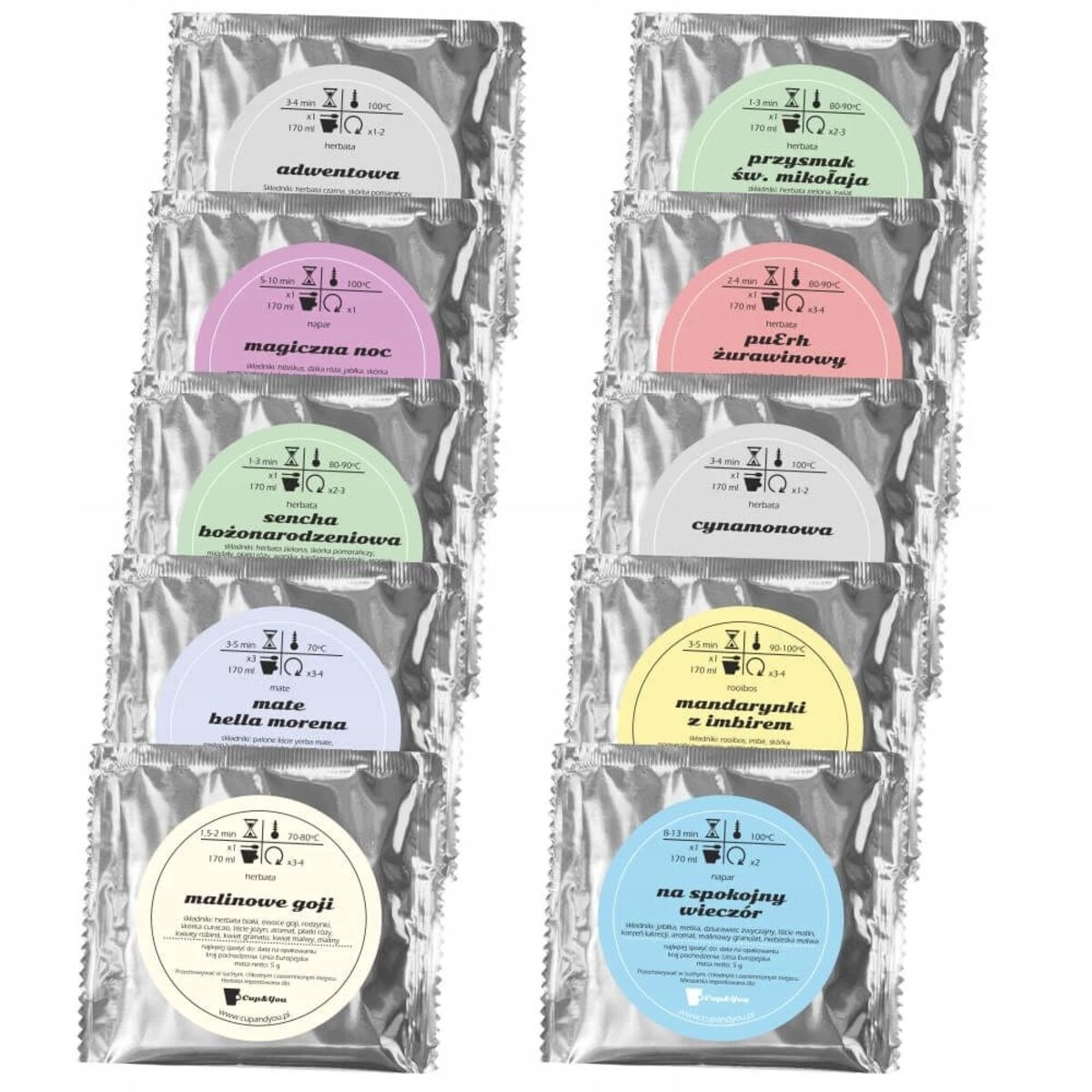 PERSONALIZOWANY BOX ŚWIĄTECZNY ZESTAW KAW HERBAT PREMIUM ZAPARZACZ - PREZENT UPOMINEK NA MIKOŁAJA ŚWIĘTA GWIAZDKĘ BOŻE NARODZENIE POD CHOINKĘ DLA KOBIETY FACETA