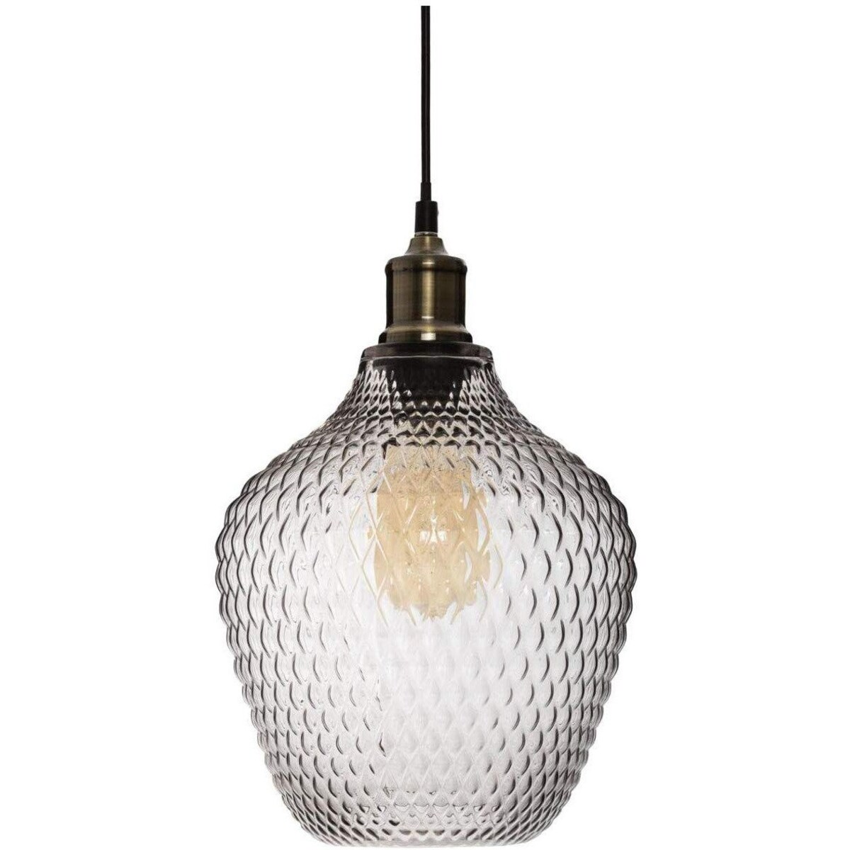 Lampa sufitowa szklana OMAHA, 25 cm