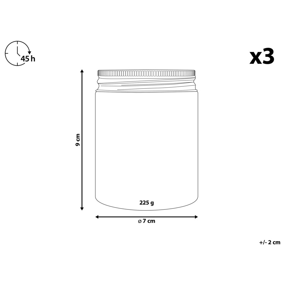3 świece zapachowe sojowe czerwona porzeczka/ miechunka/ jabłko FRUITY BLOOM