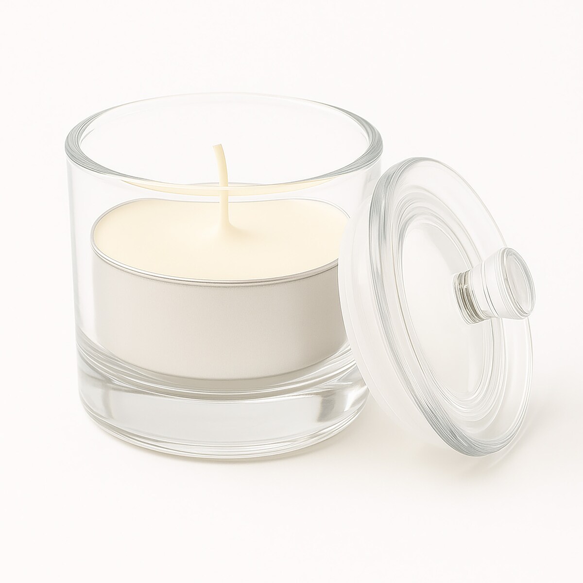 Świeczki Zapachowe Parafinowe Tealight Małe Podgrzewacze Zestaw 10 Szt. Moss Amber