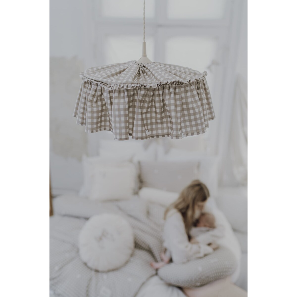 Abażur bawełniany Countryside Check