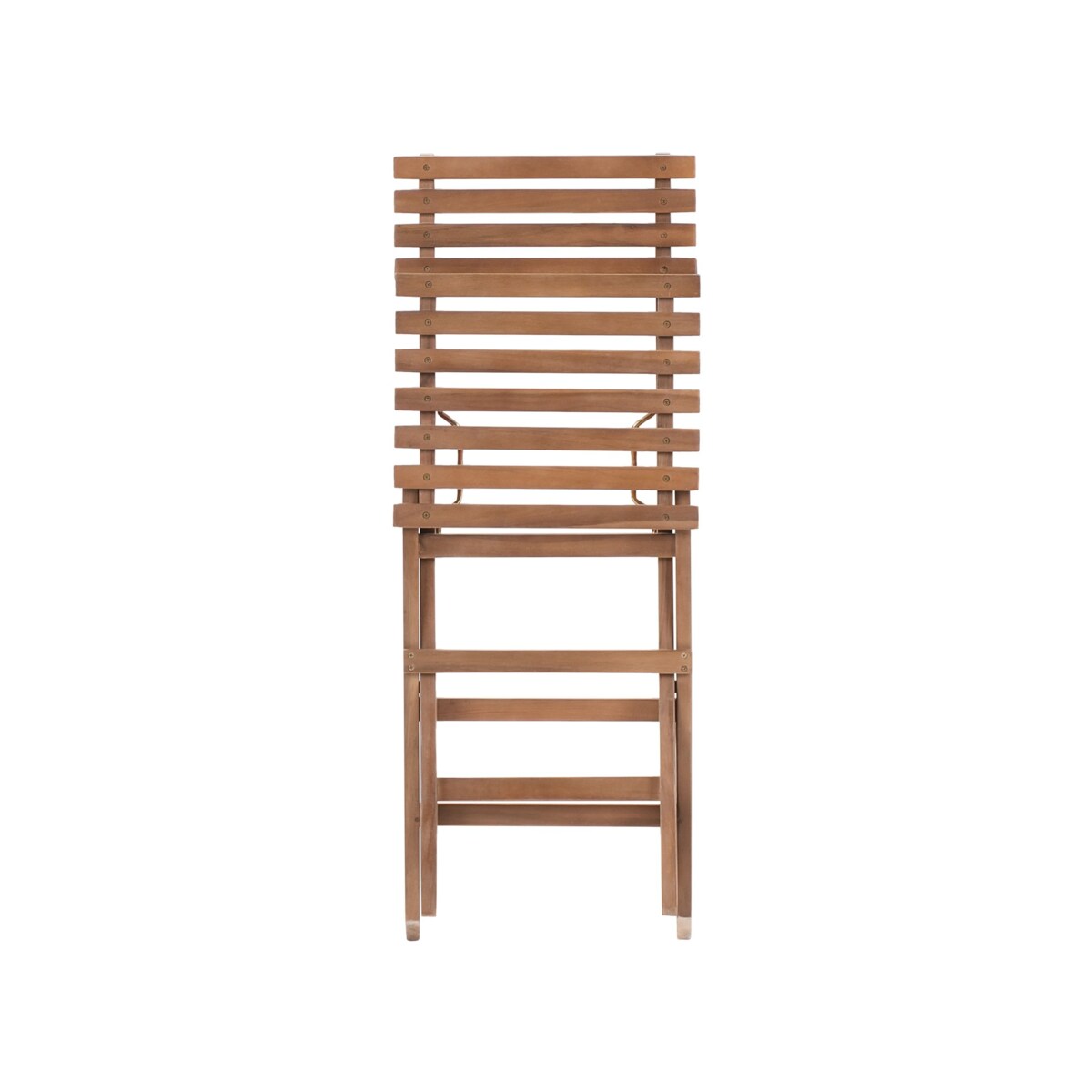 Zestaw mebli balkonowych Składane SOLAROLO Certyfikowane drewno akacjowe Brązowy