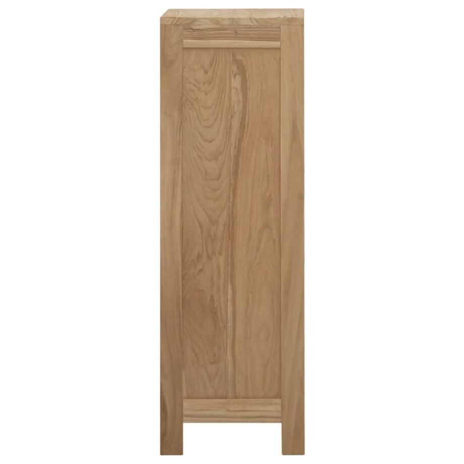 vidaXL Komoda, 30x30x90 cm, lite drewno tekowe